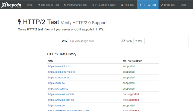 HTTP/2による通信の確認方法